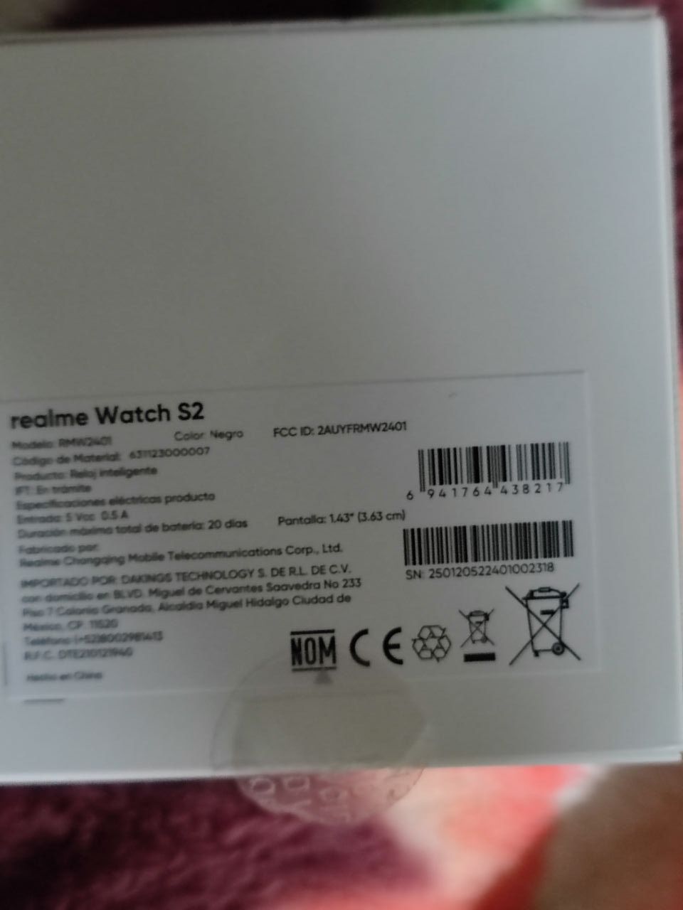 Часы Realme watch s2