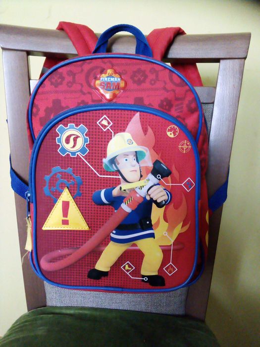 Plecak Strażak Sam i poszewka 40x40