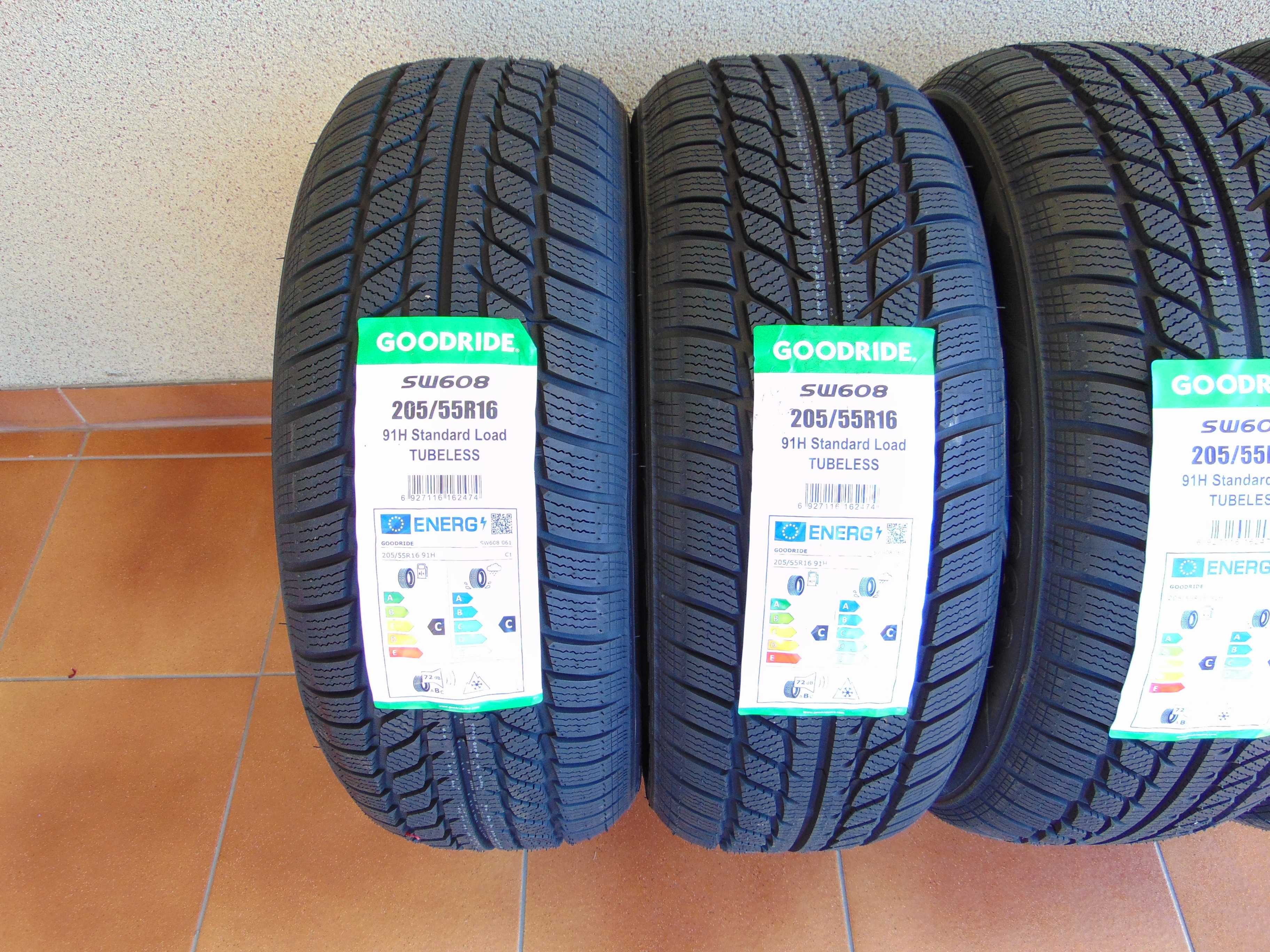 Opony zimowe zima 205/55 R16 Goodride 7 lat gwarancji "NOWE"