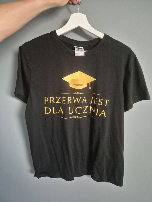 Koszulka "Przerwa jest dla ucznia"