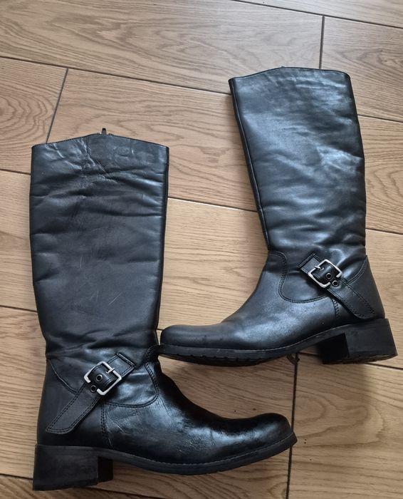 Kozaki Venezia r. 39 skóra