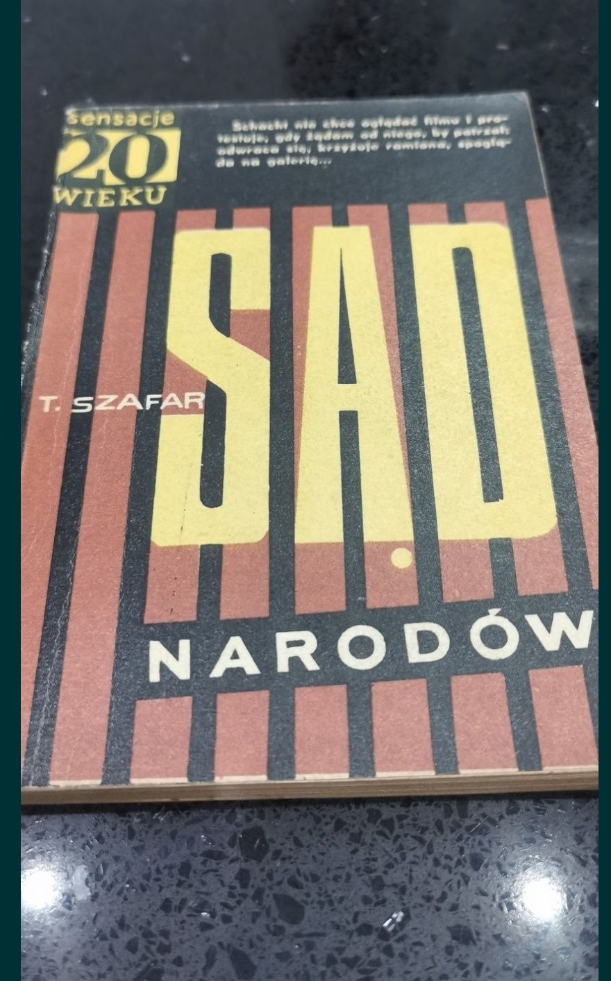 Sąd narodów
Tadeusz  Szafar