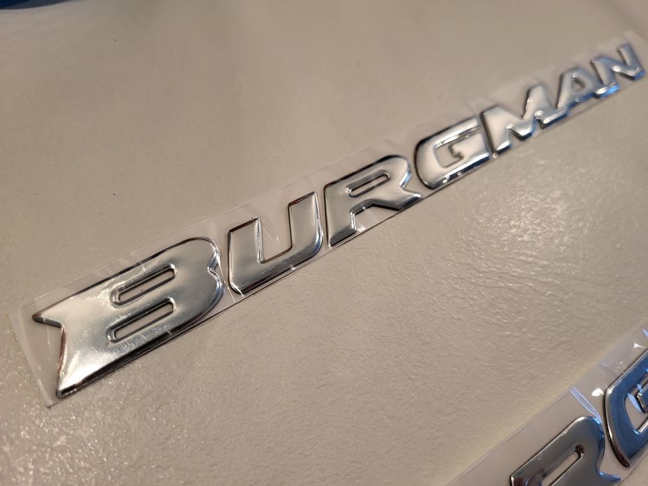 Naklejki Burgman SUZUKI na bok K7 125 2szt