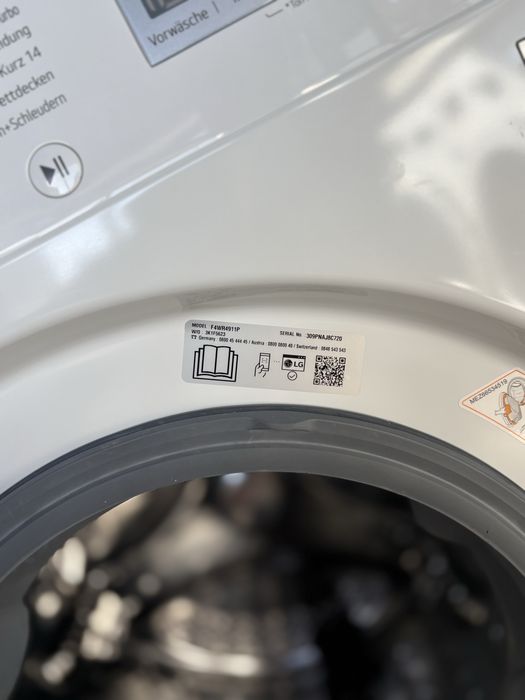 Пральна машина LG F4WR4911P • 11 кг • Інверторний мотор 24 рік