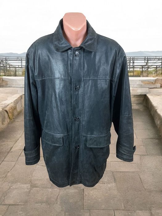 Saki Sweden roz. XXL męska kurtka skórzana