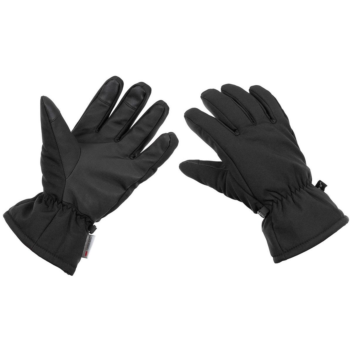 rękawice soft shell 3m thinsulate czarne s