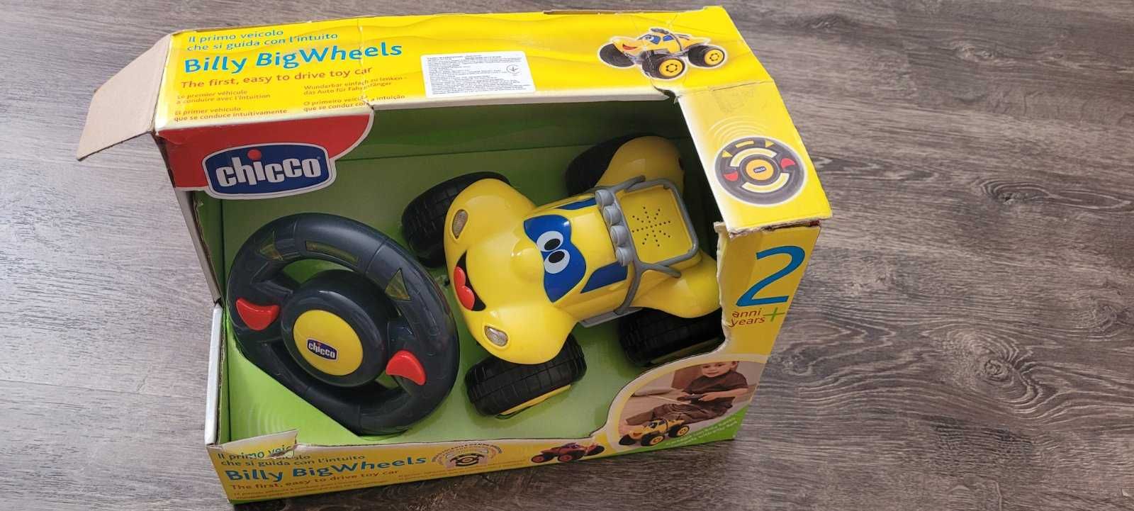 Радіокерована з гірокермом машина Chicco Billy Big Wheels. Бомба