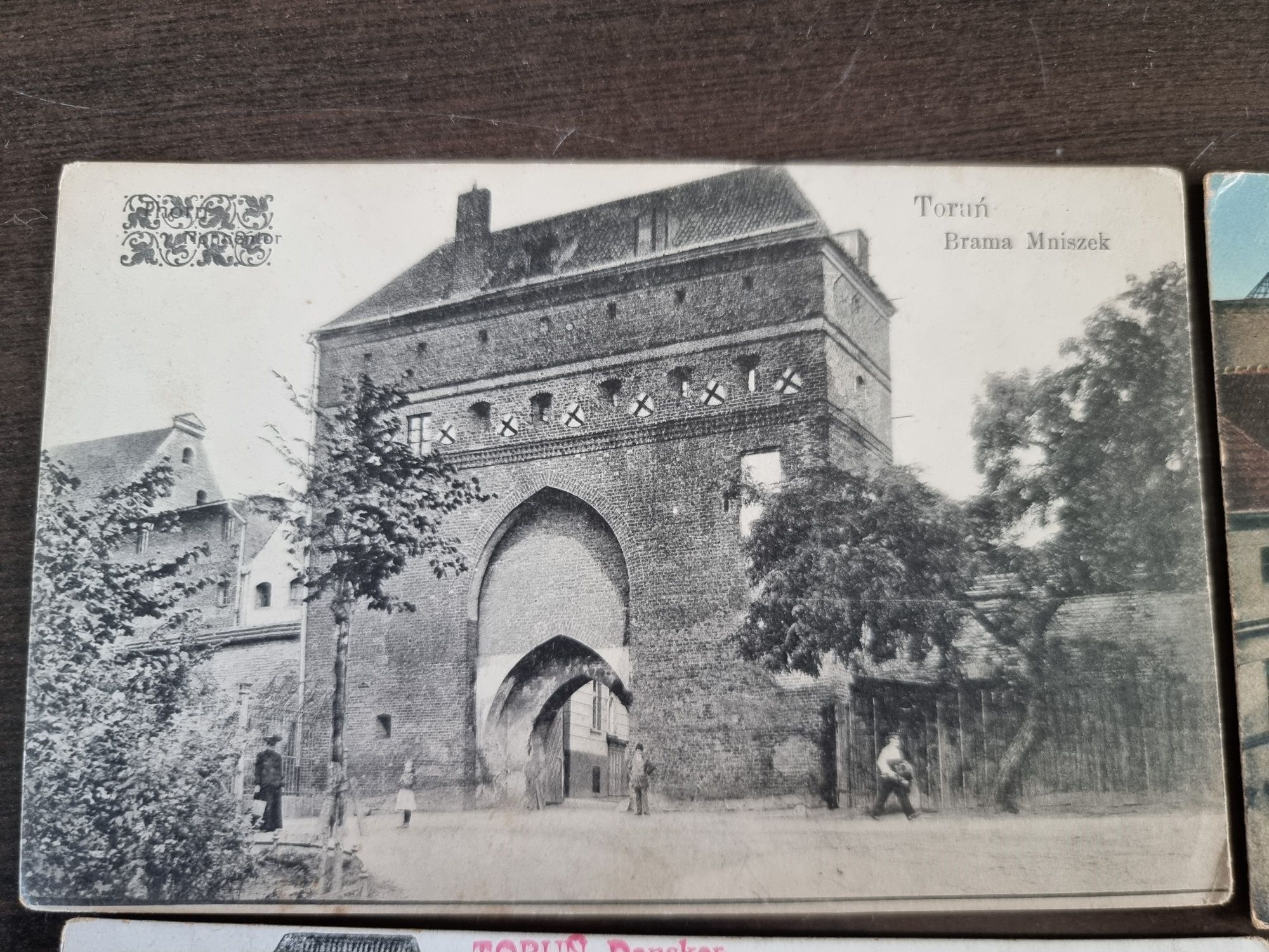3 pocztówki Toruń Thorn Themal Posen przedwojenne
