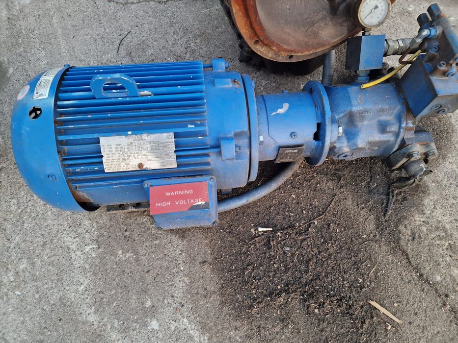 Pompa stacja hydrauliczna oleju, zasilacz prasy