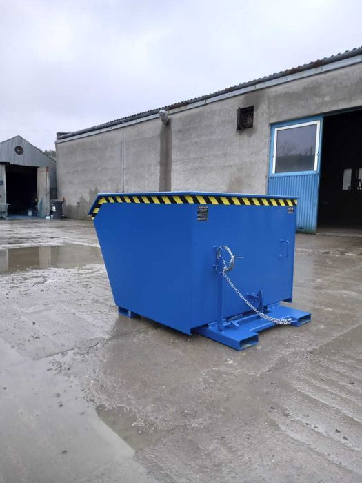 Gruz, Złom, Aluminium, Wiór-Koleba Samowyładowcza PMUC 1250L kontener