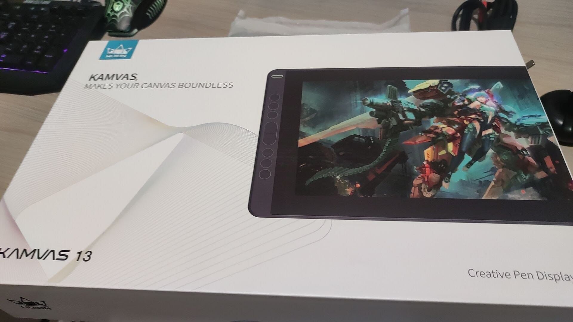 Tablet z rysikiem Huion kamvas 13