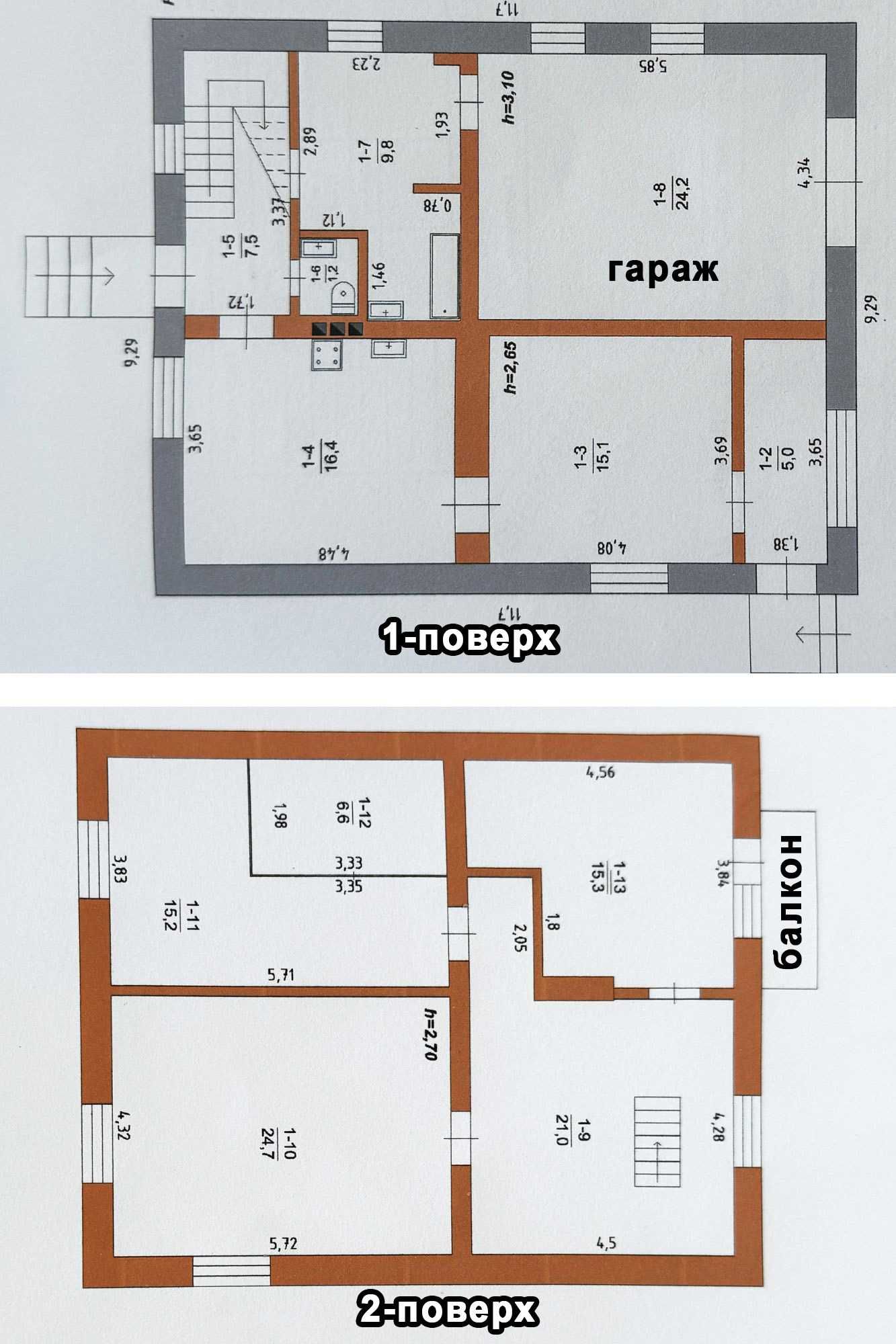 Продається двоповерховий будинок на ділянці 10 соток