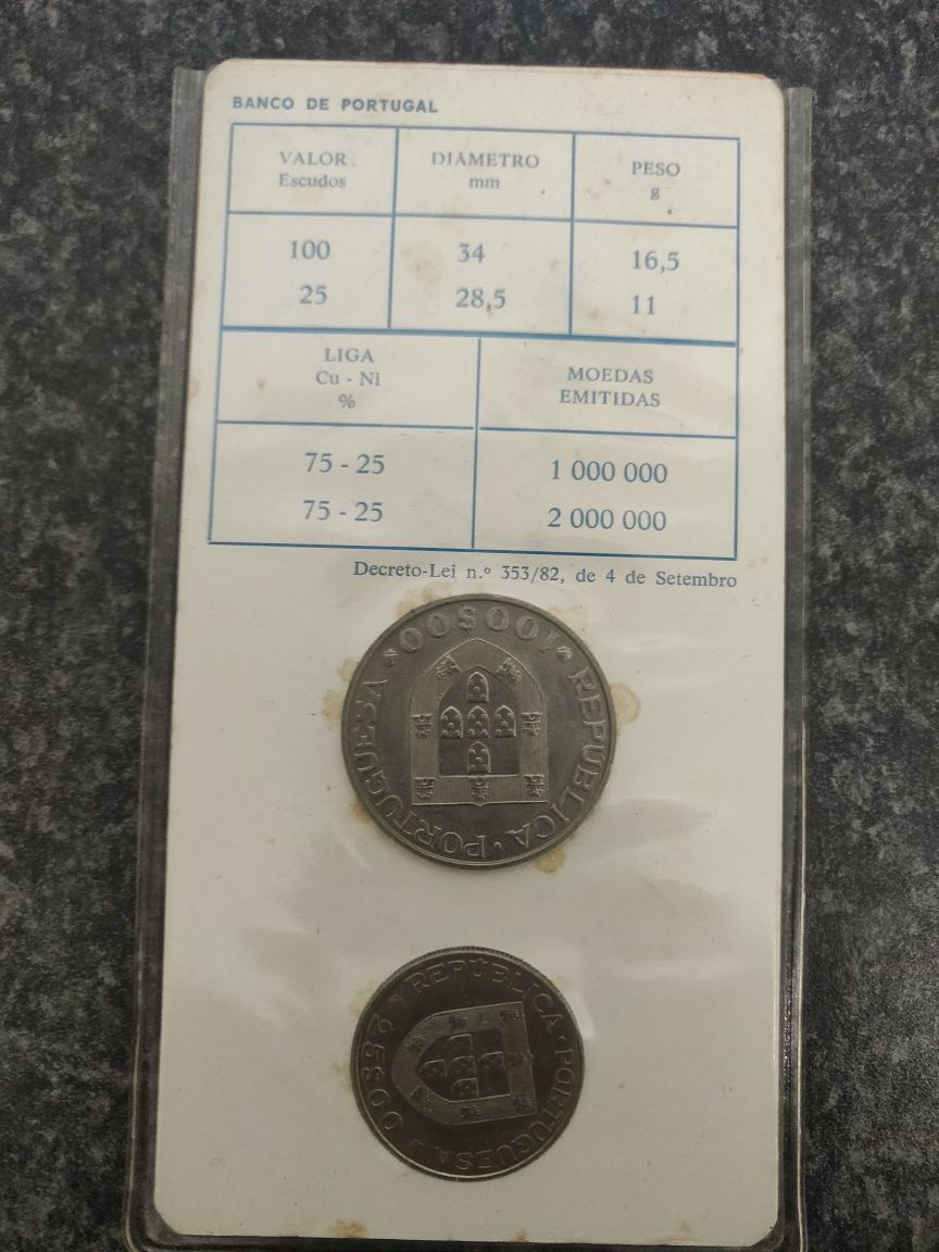 Moedas coleção como novas