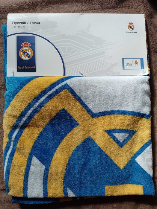 Nowy ręcznik REAL MADRYT 70x140 cm