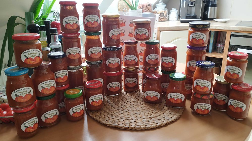 Domowy ketchup z dyni