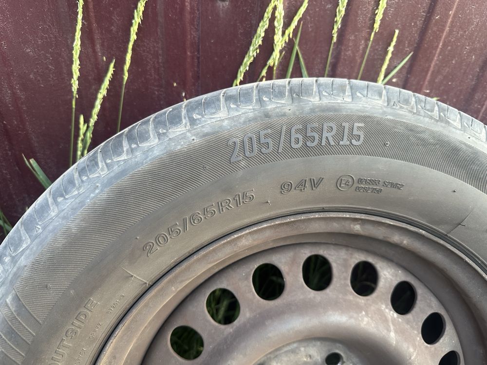 Резина Lassa 205 65 R15 та диски опель