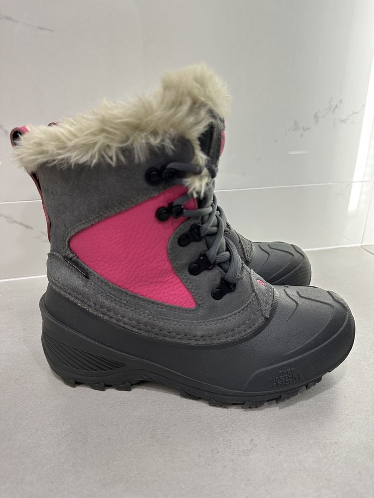 Buty zimowe śniegowce The North Face dla dziewczynki ciepłe 36