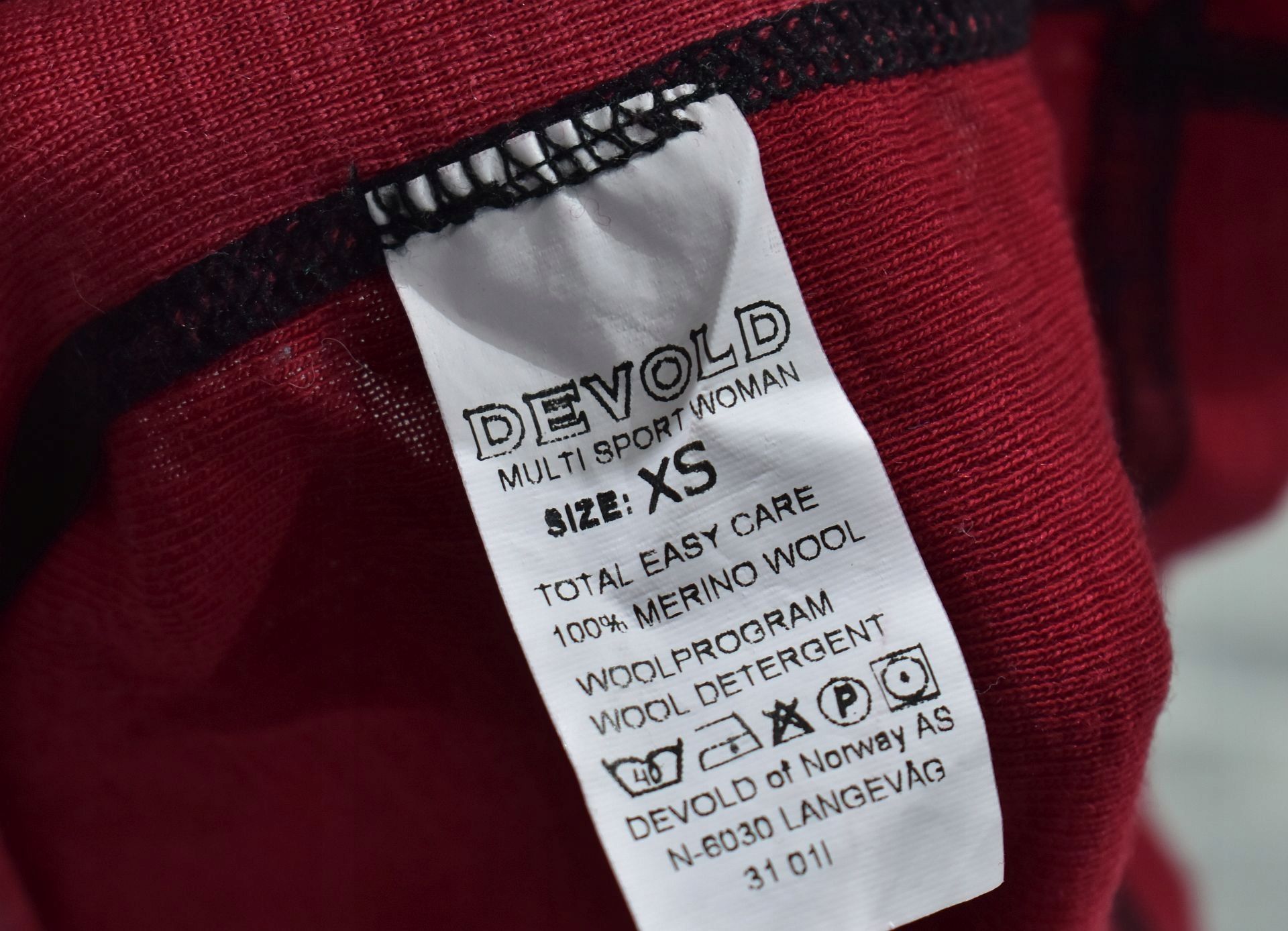 Devold Multi Sport Damska Koszulka Termoaktywna Merino Wool Xs