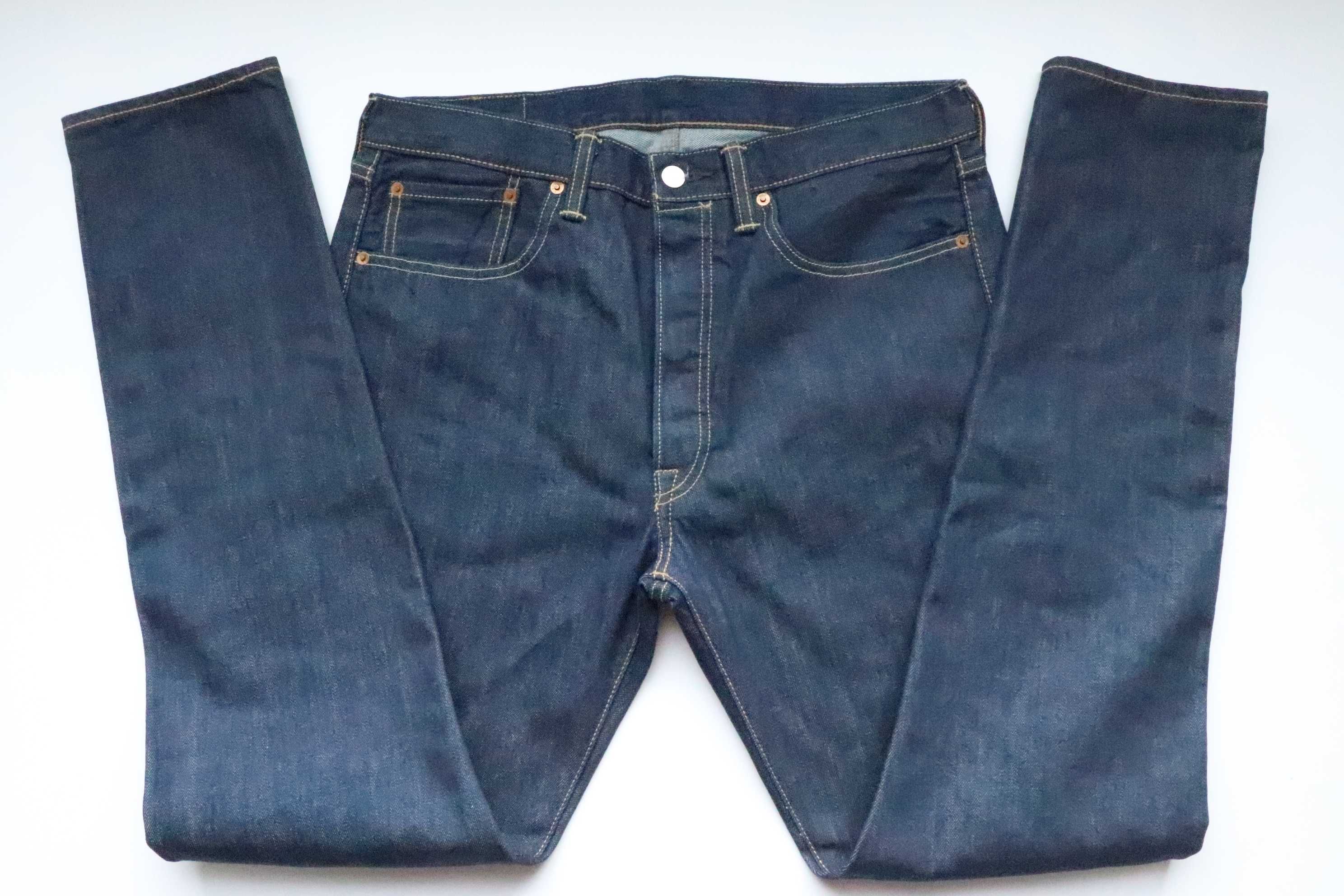 LEVIS 501 CT W33 L34 męskie spodnie jeansy tapered nowe slim