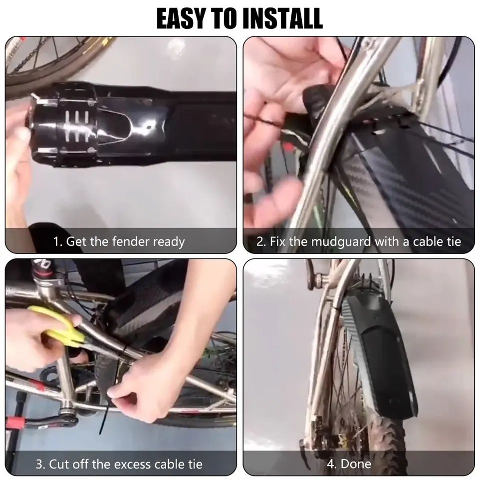 Błotniki do roweru mtb enduro dh mudguard jak karbon dwa błotniki nowe
