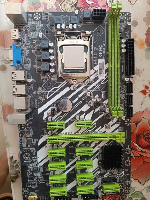 Китайська материнка (не стартує) + pentium g4500