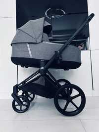 Wózek cybex priam 2.0 grey 3w1 stan idealny