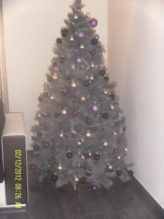 Árvore de Natal cinzenta