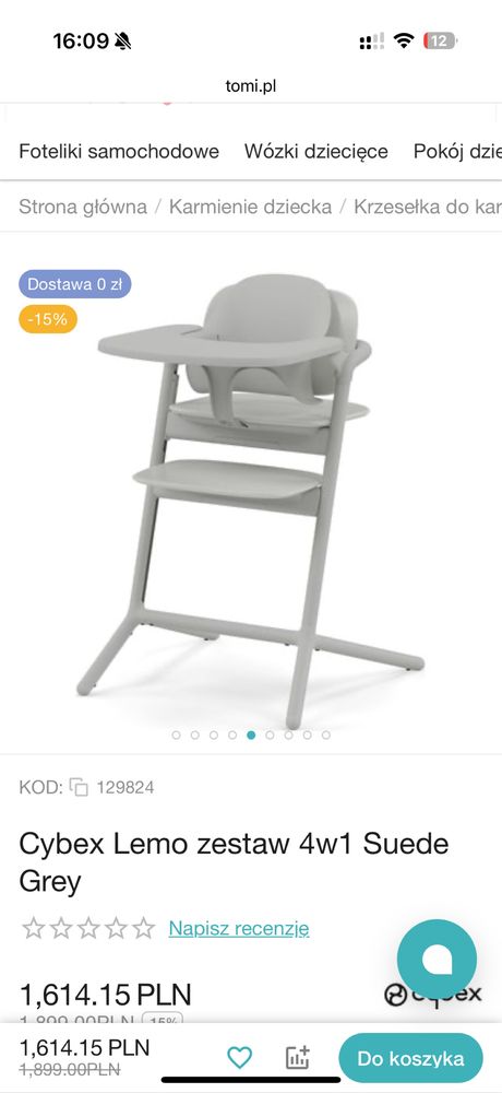 Cybex Lemo 4 w 1