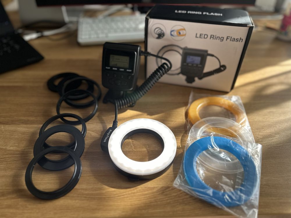 LED Ring Flash light