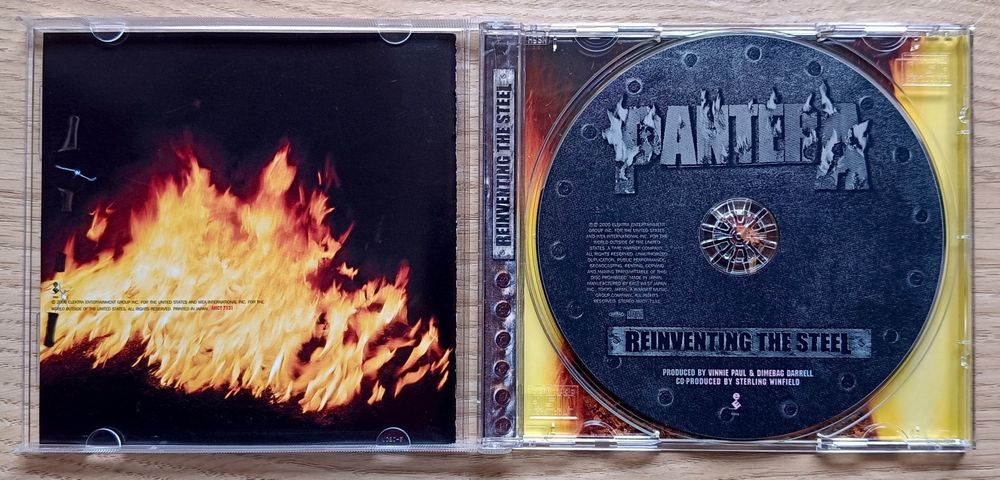 Pantera - Reinventing The Steel CD Japan