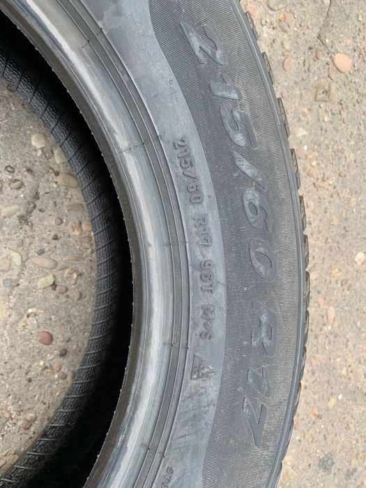 Шини нові 215/60 R17 Pirelli зима 2021 рік