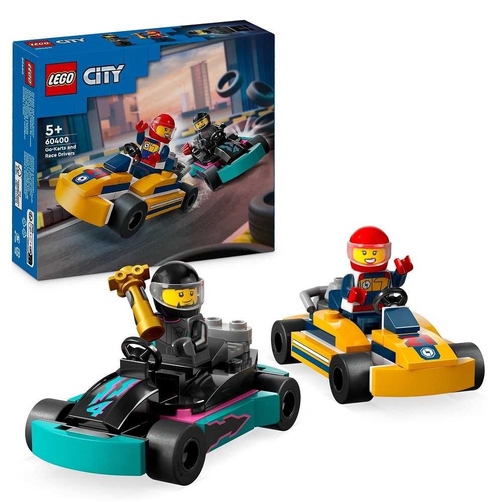 Klocki Lego City 60400 Gokarty i kierowcy wyścigowi