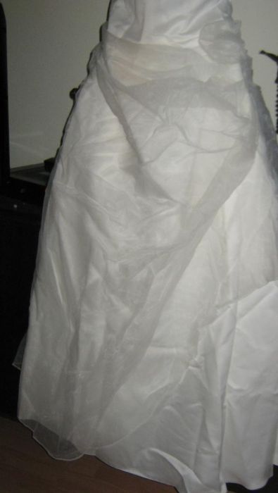 Suknia do ślubu kremowa M 170