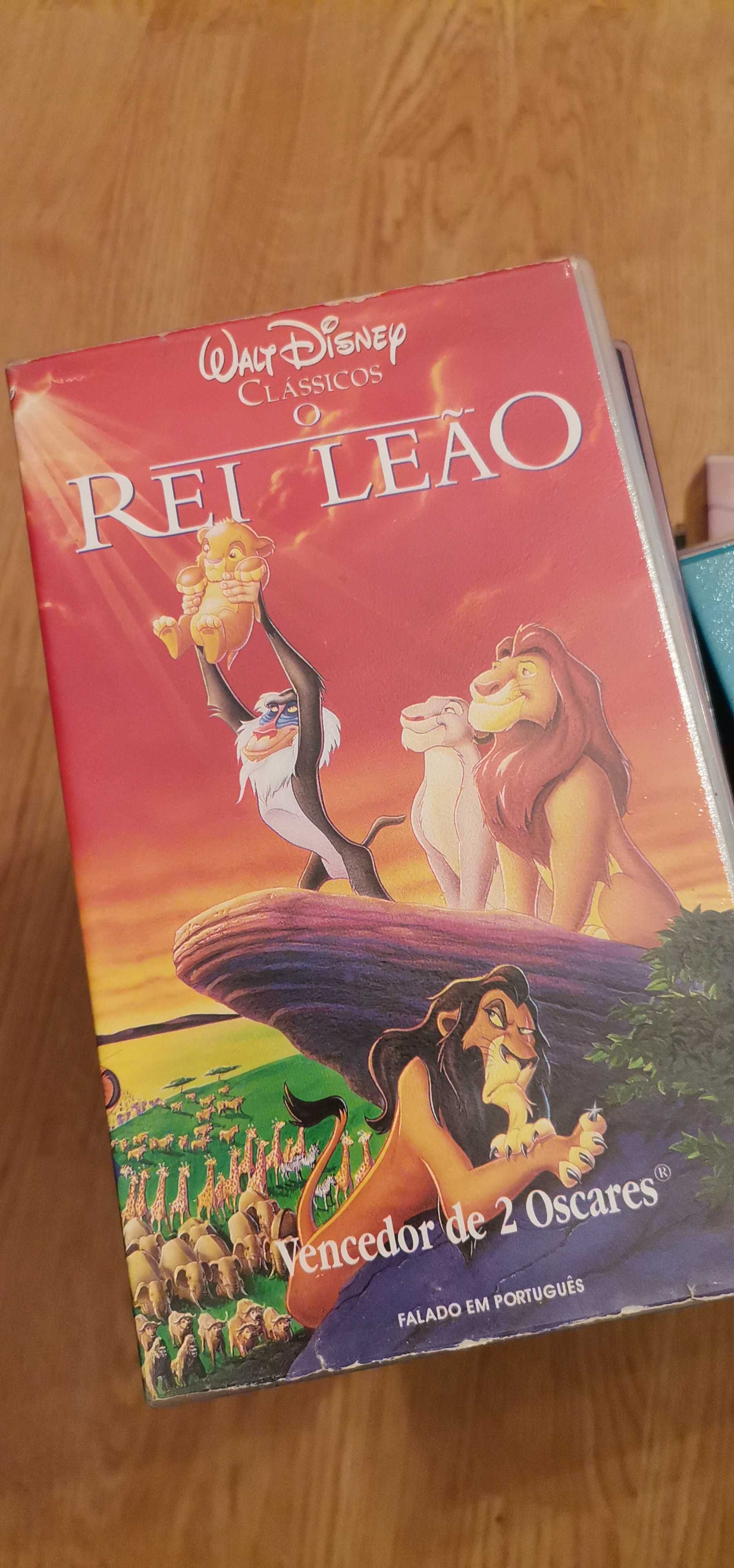 Conjunto de cassetes VHS como novas da Disney - vendo em separado