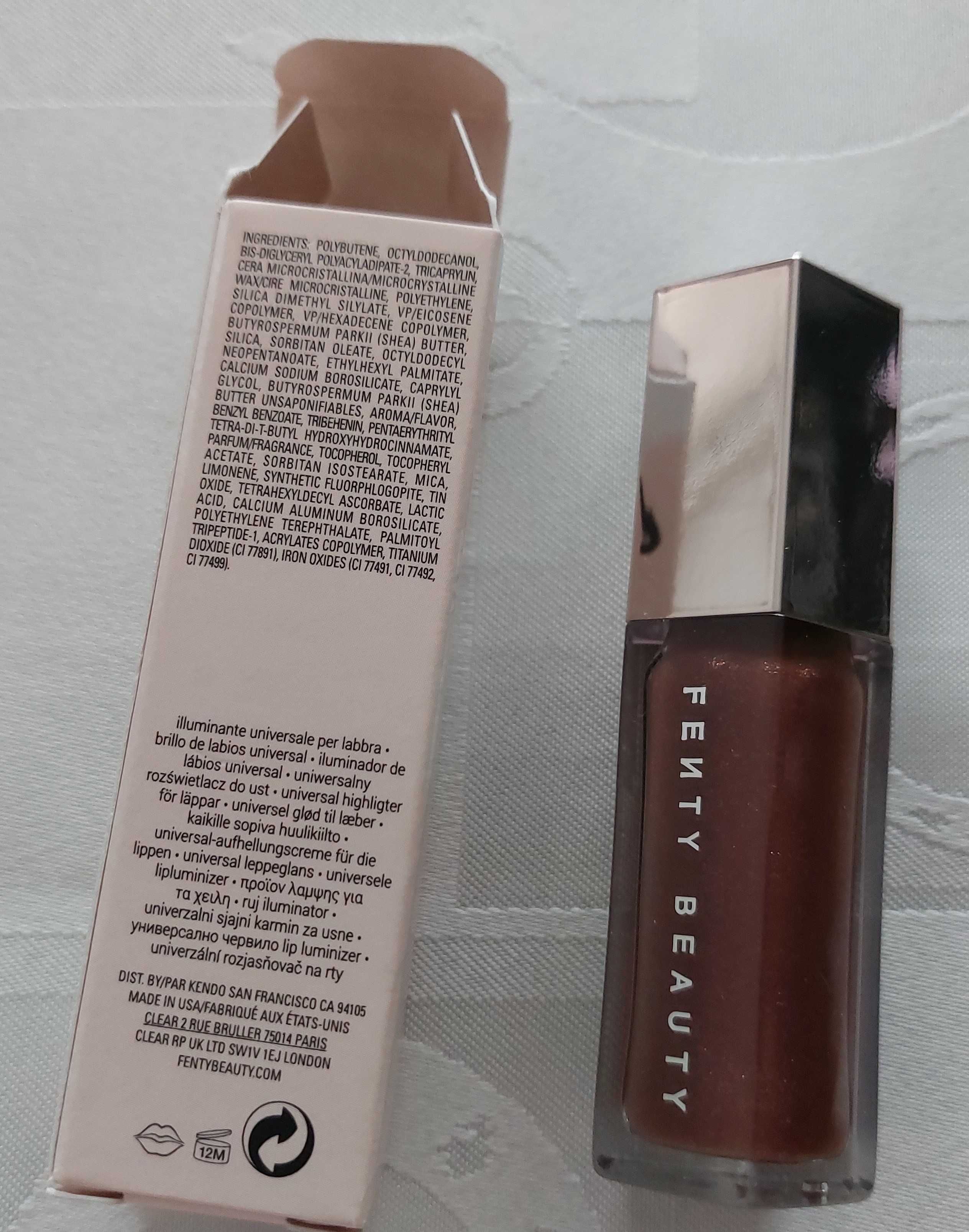 Rozświetlający odżywczy błyszczyk do ust Fenty Beauty by Rihanna