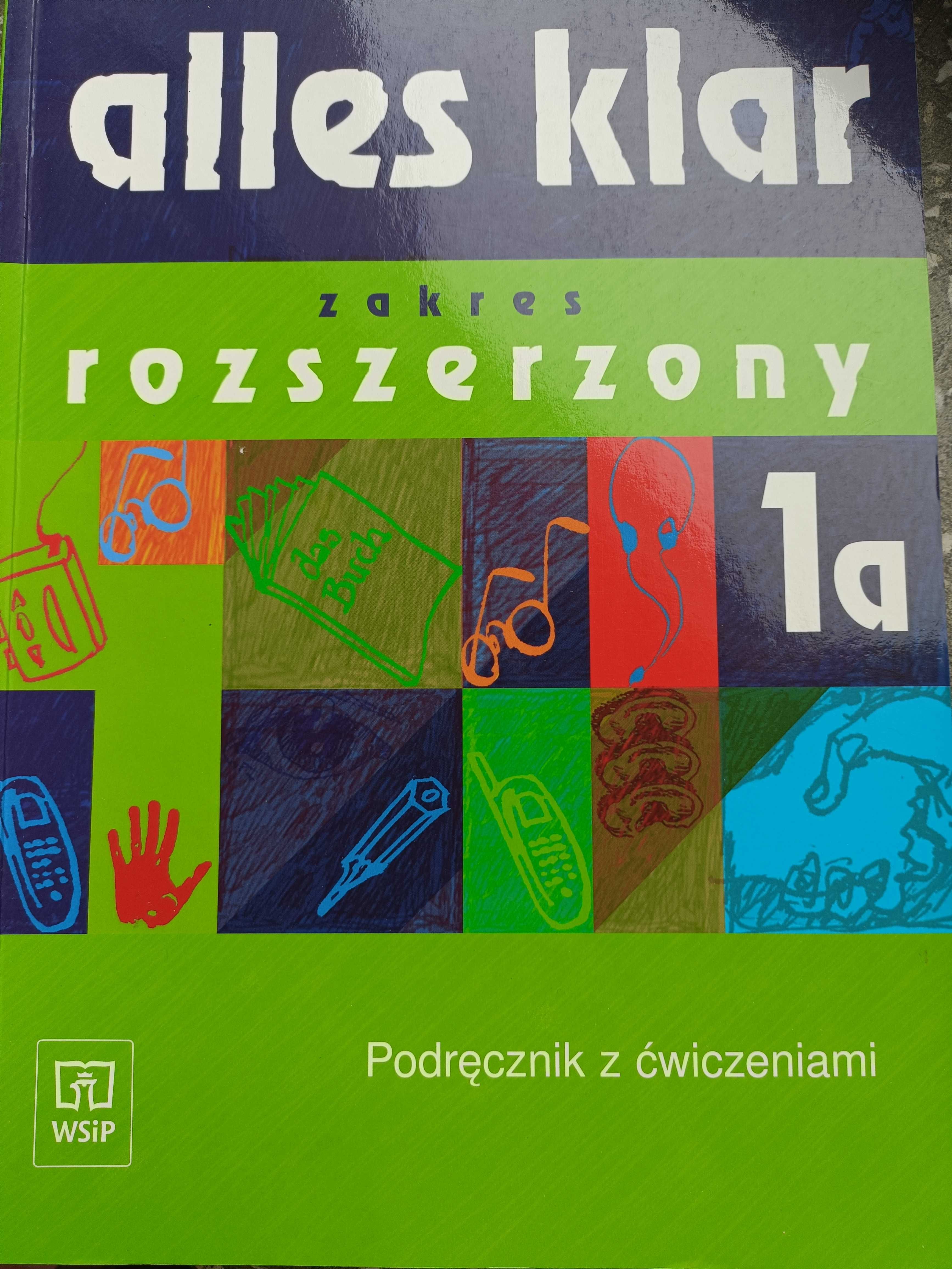 alles klar 1a Podręcznik + ćwiczenia + CD z nagraniami, p. rozszerzony