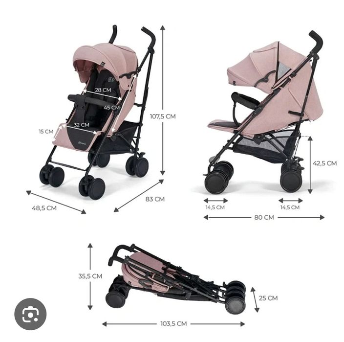 Wózek spacerówka KinderKraft