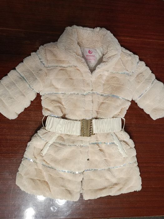 Меховая куртка д/с на модницу