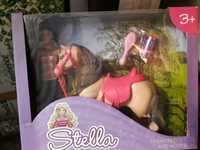lalka barbie Stella z koniem