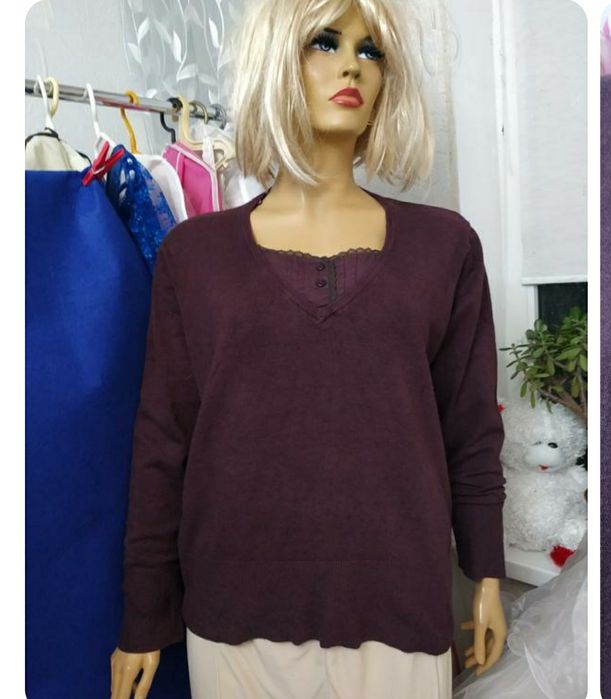 Кофтинка великого розмiру. Кофточка большого размера