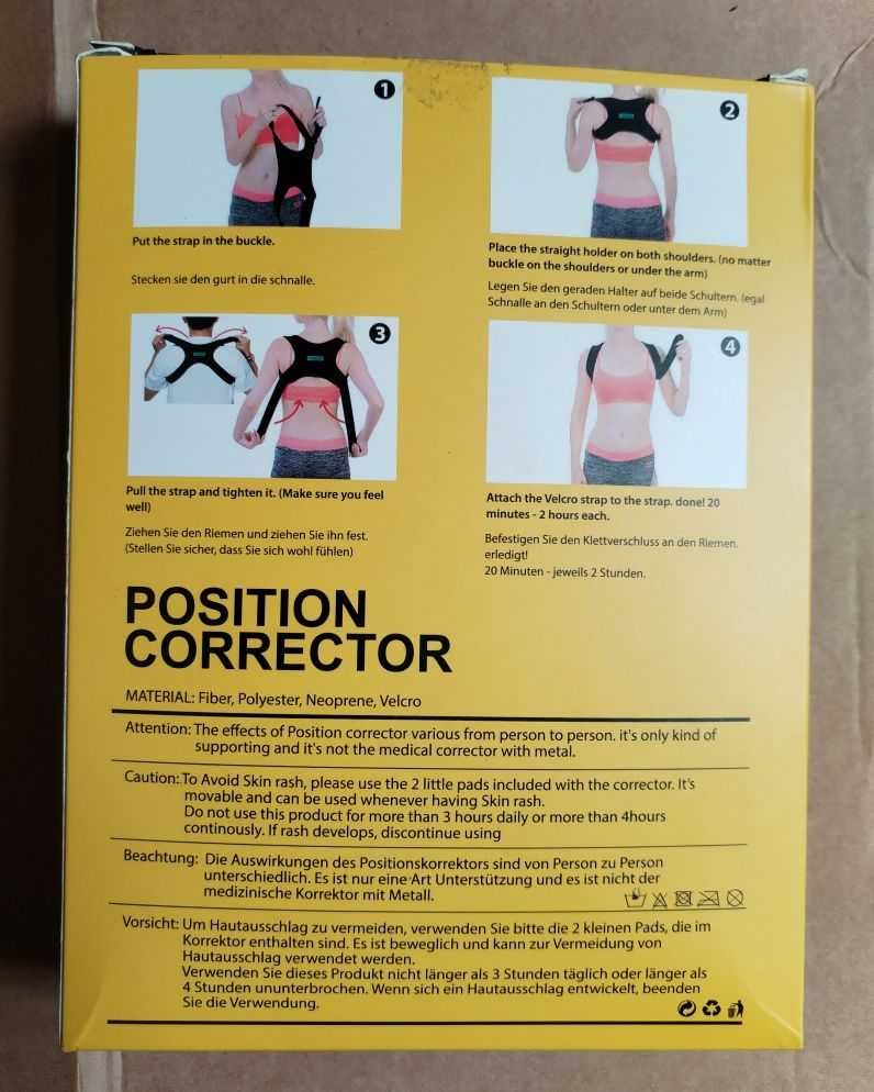 Corrector de Postura Wotek