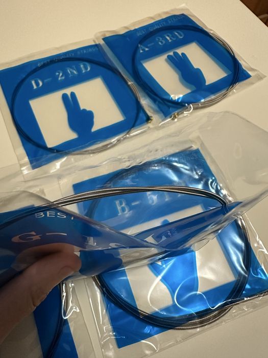 Струни для бас гітари Olympia EBS 455