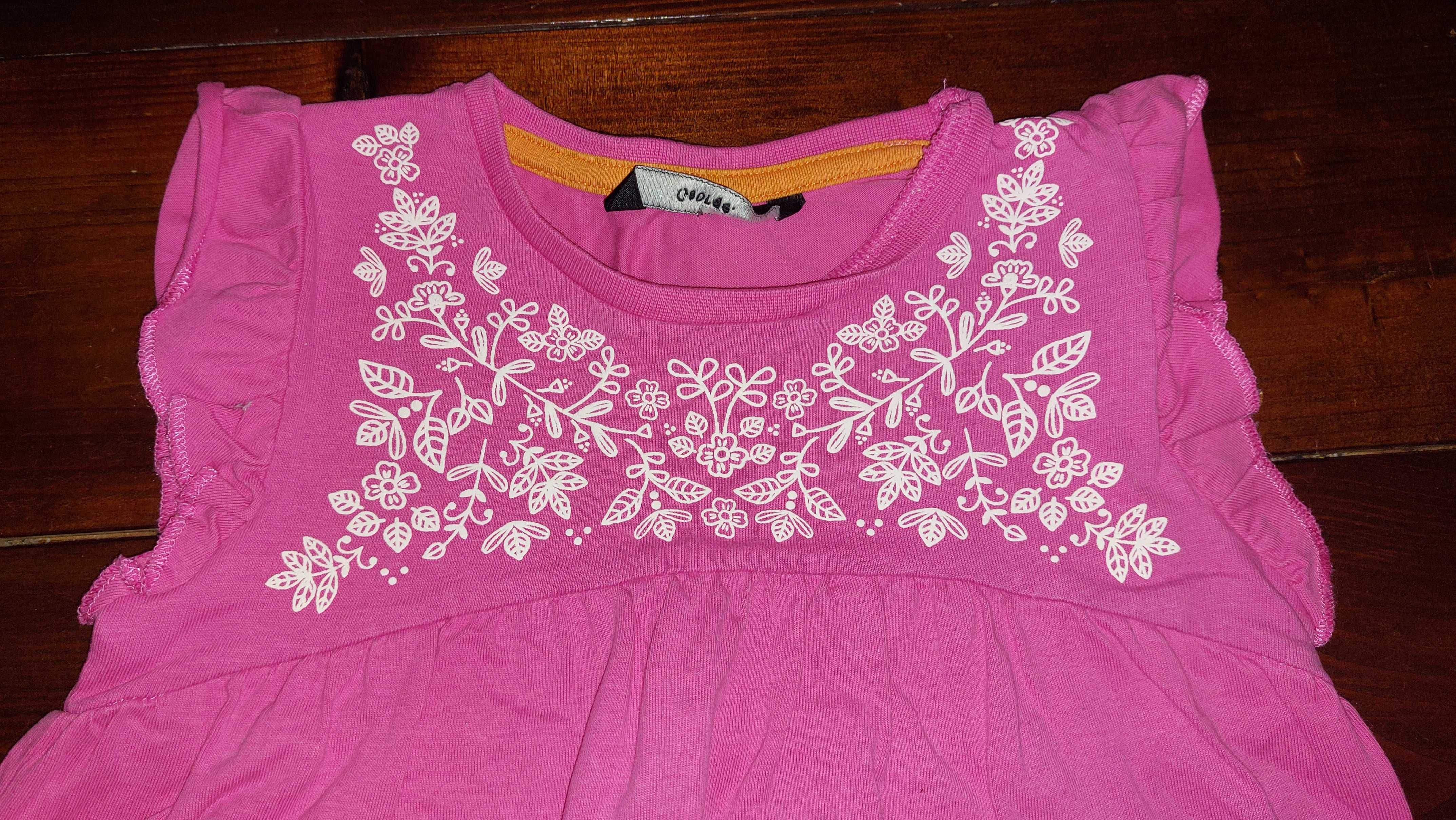 George, Różowa sukienka dla dziewczynki, rozmiar 104/110