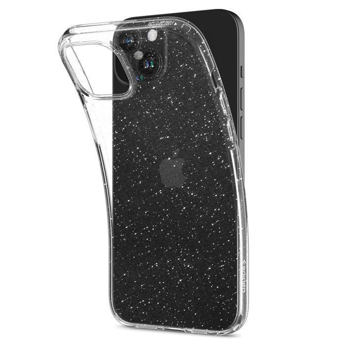 Etui ochronne Spigen Liquid Crystal iPhone 15 z efektem brokatu