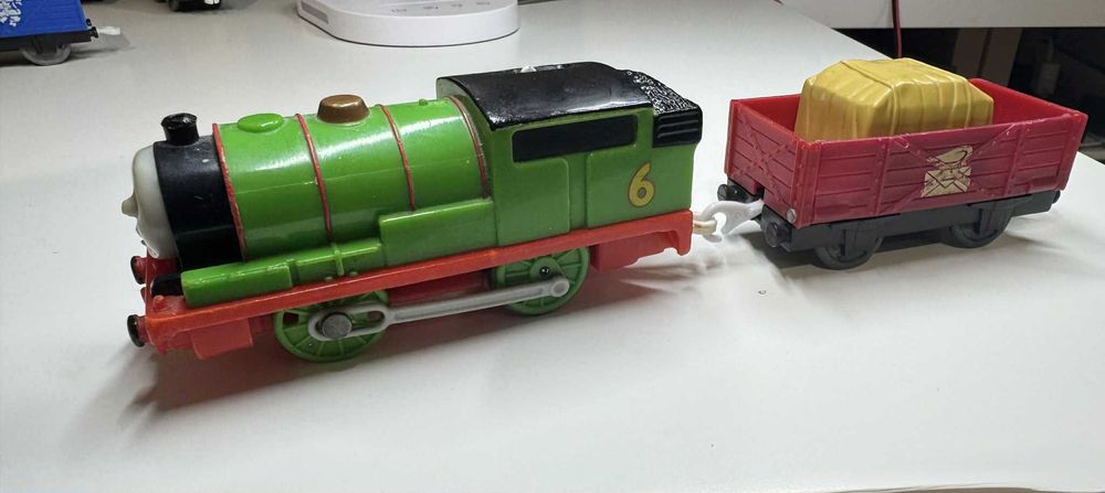 Tomek i Przyjaciele PIOTREK PERCY  Trackmaster Mattel - rzadka wersja
