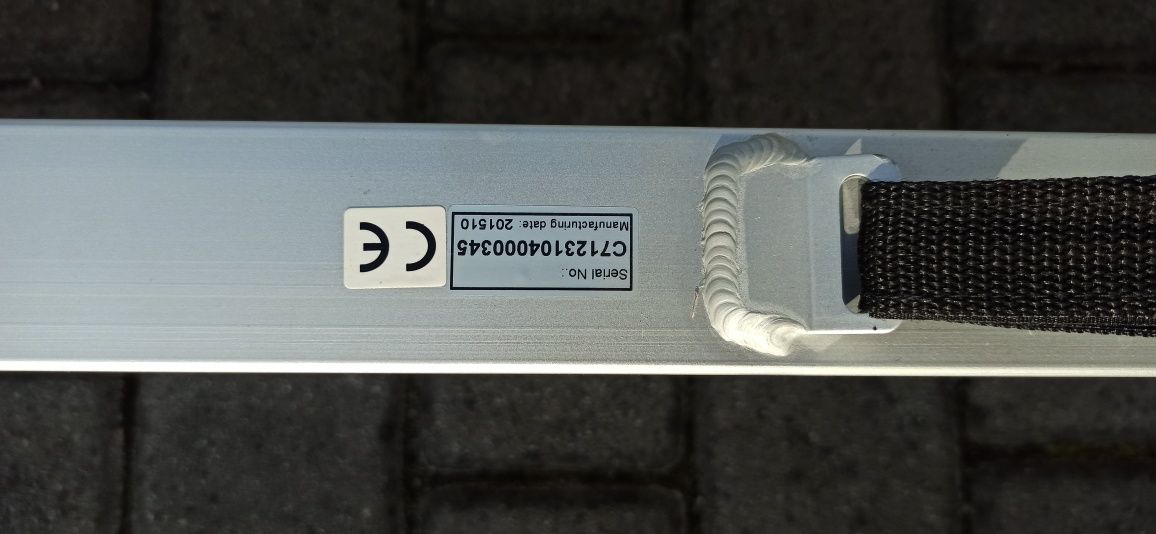Podjazdy aluminiowe dla wózka inwalidzkiego
