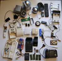 Zestaw używanej elektroniki na części lub do zabawy