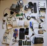 Zestaw używanej elektroniki na części lub do zabawy