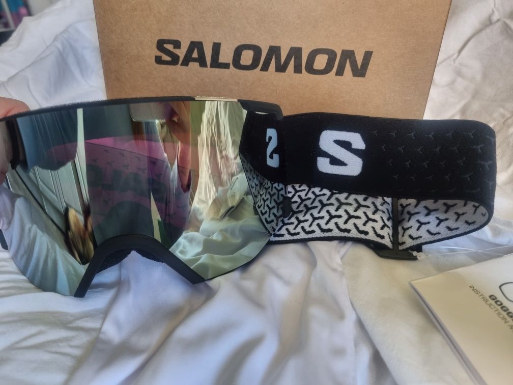 SALOMON - gogle unisex. NOWE