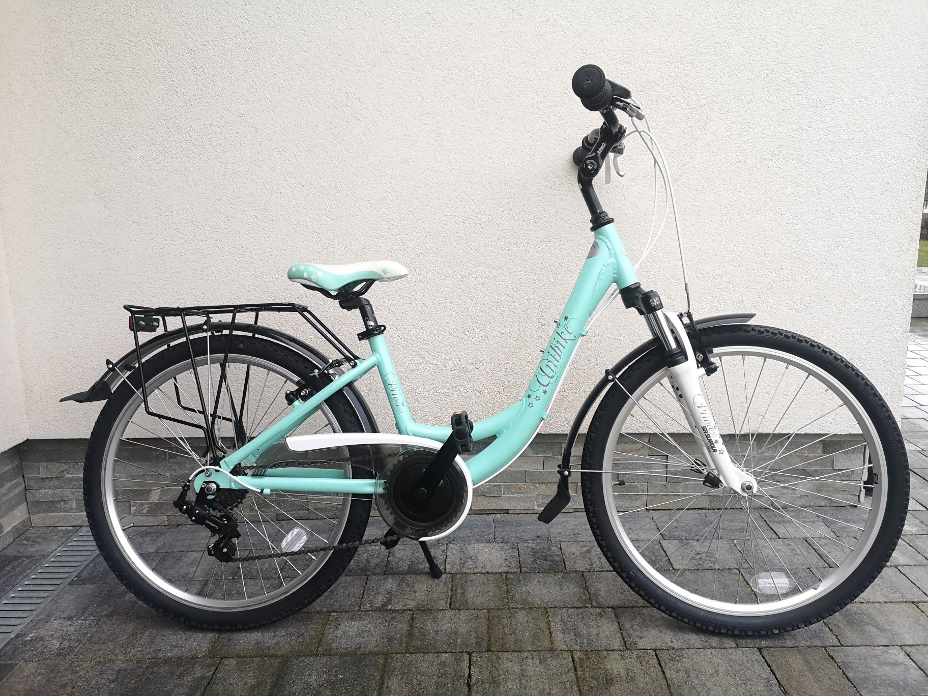 Przepiękny rower Unibike dla dziewczynki ok 6-9 lat koła 24